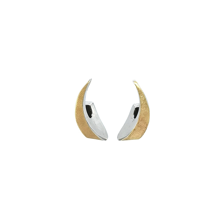Earrings made of Combination Gold