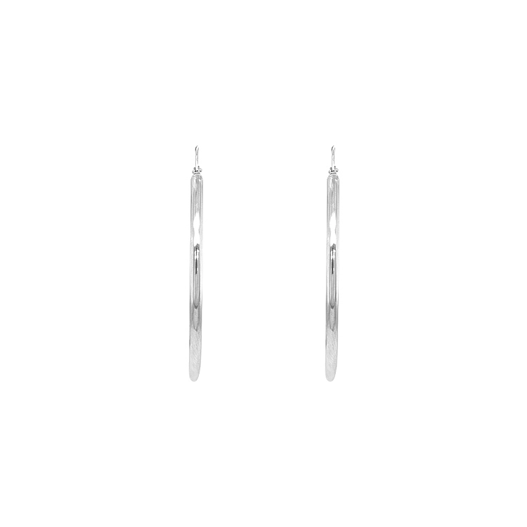 Gold Round Earrings