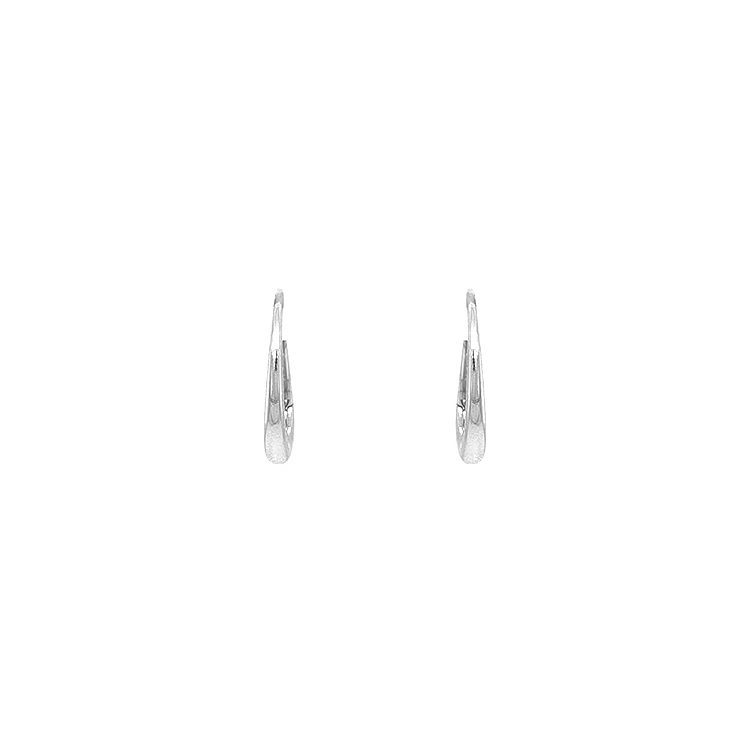 Gold Earrings Semi-circles