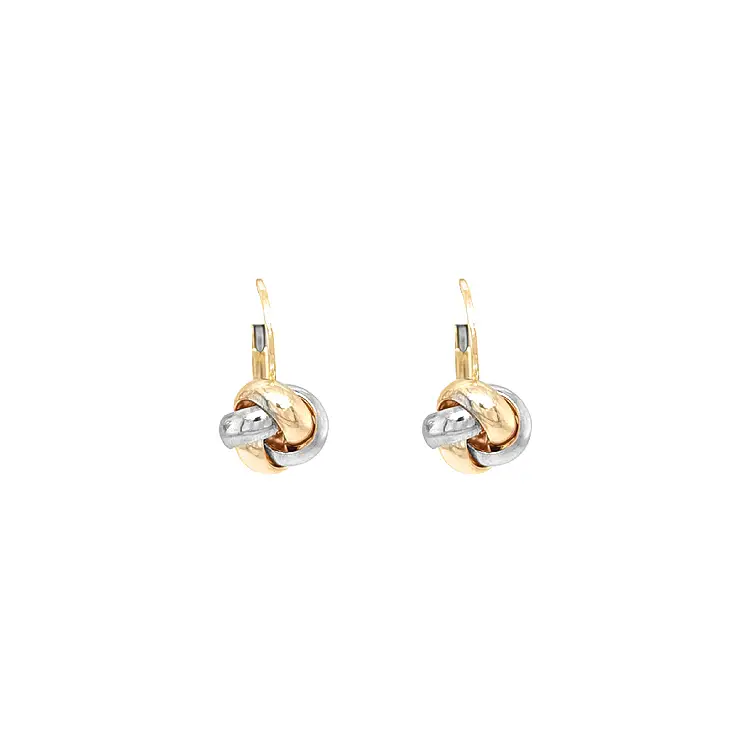 Gold Earrings made of Combination Gold