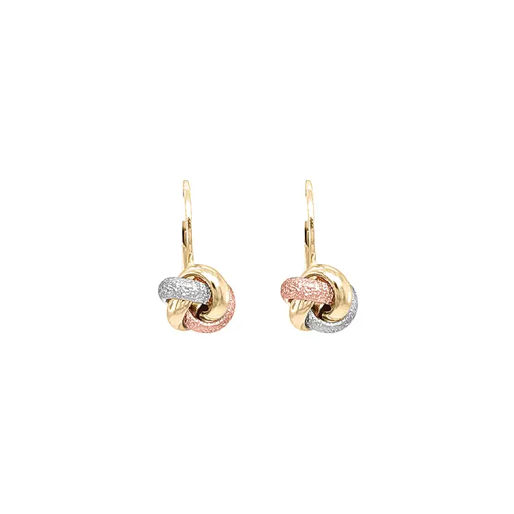 Earrings made of Combination Gold