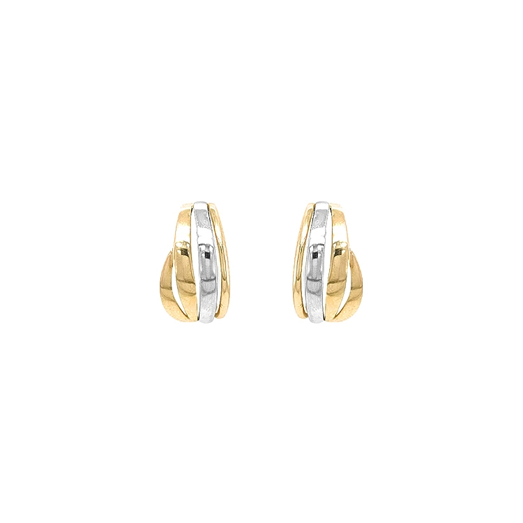 Earrings made of Combination Gold