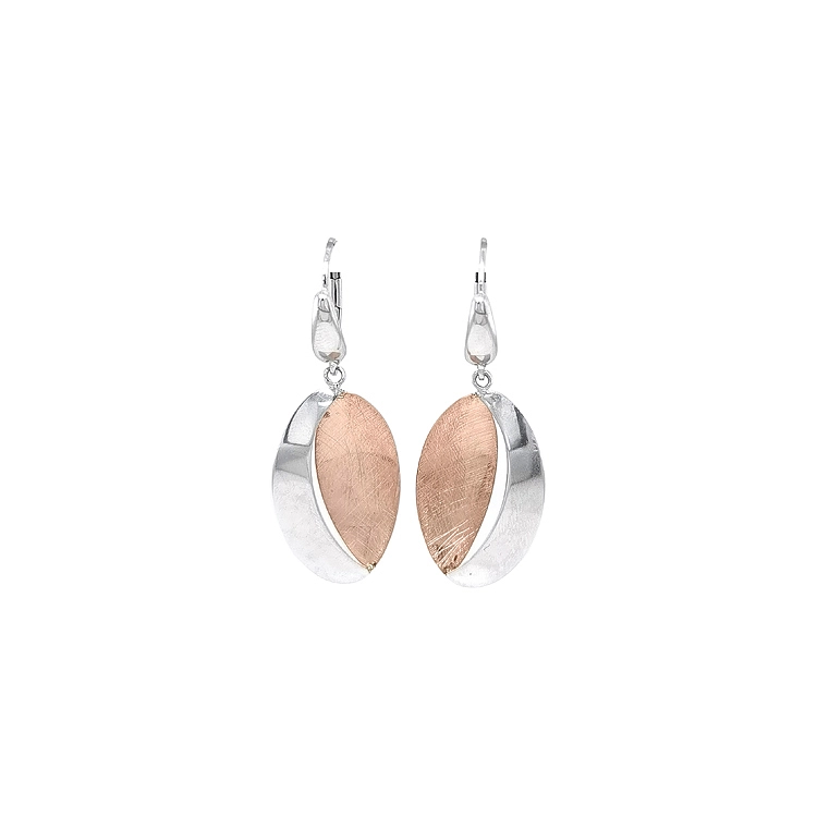 Gold dangle earrings