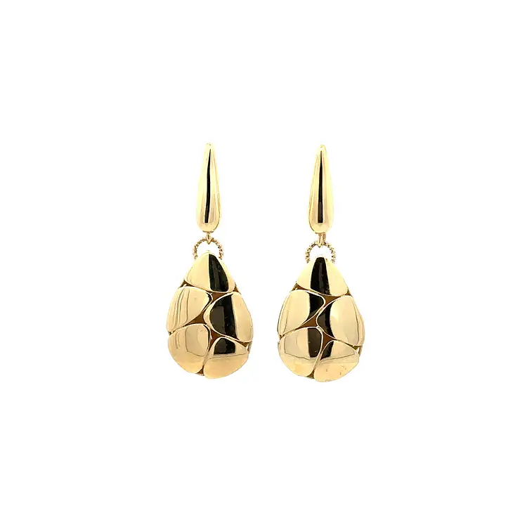Gold dangle earrings