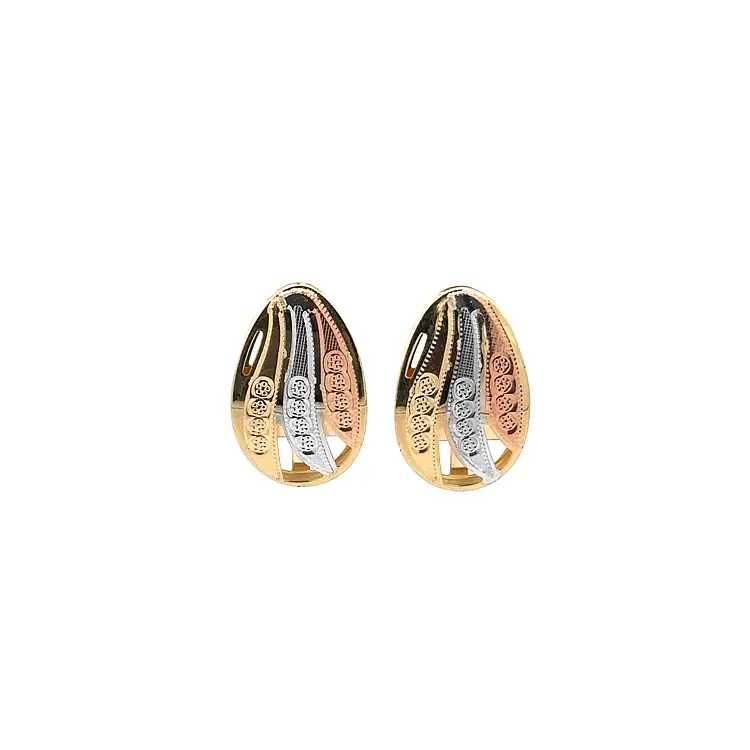 Gold Earrings made of Combination Gold