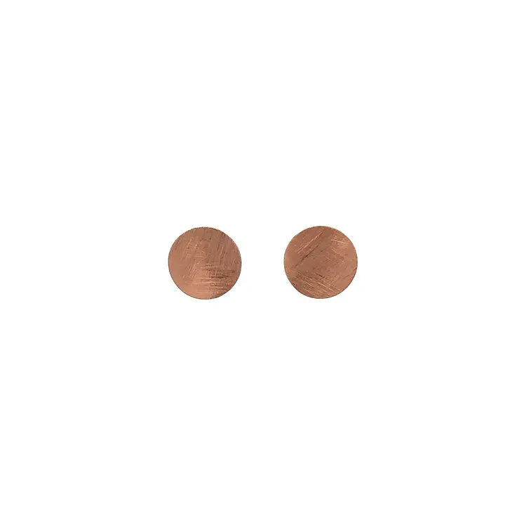 Gold Earrings made of Pink Gold