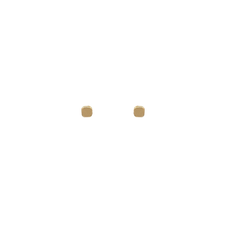Gold Peck Earrings
