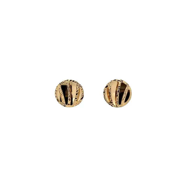 Gold Peck Earrings