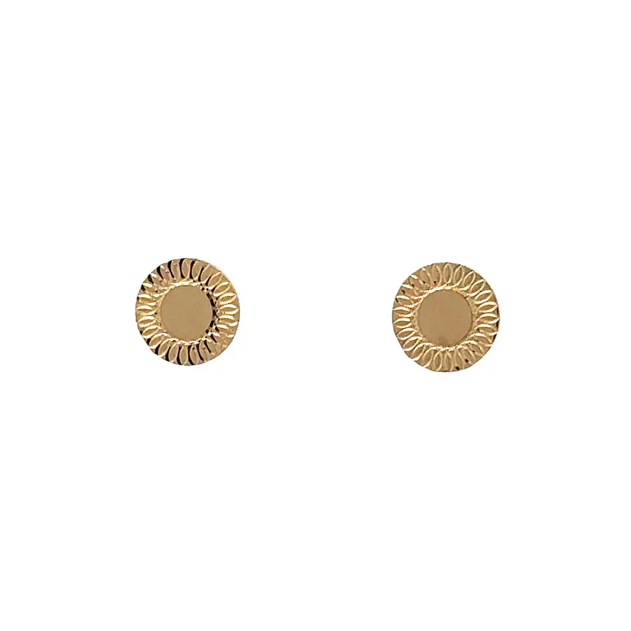 Gold Peck Earrings