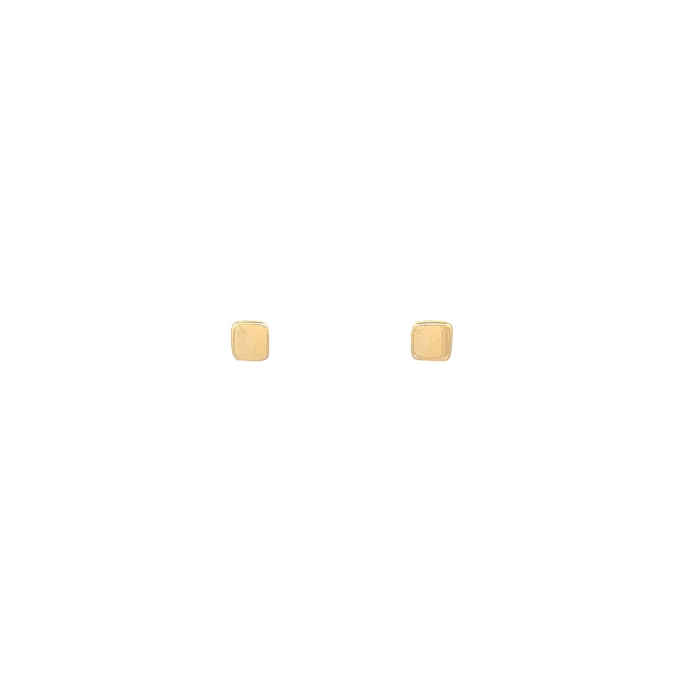 Gold Peck Earrings