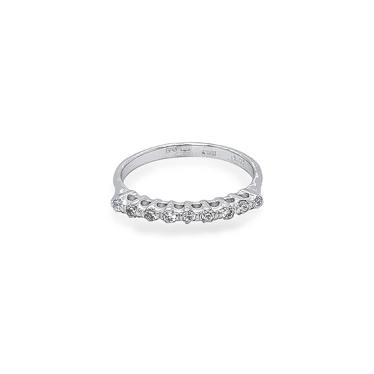 Gold Ring with Zircons
