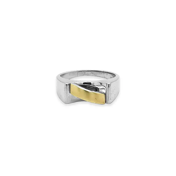 Ring made of mixed gold