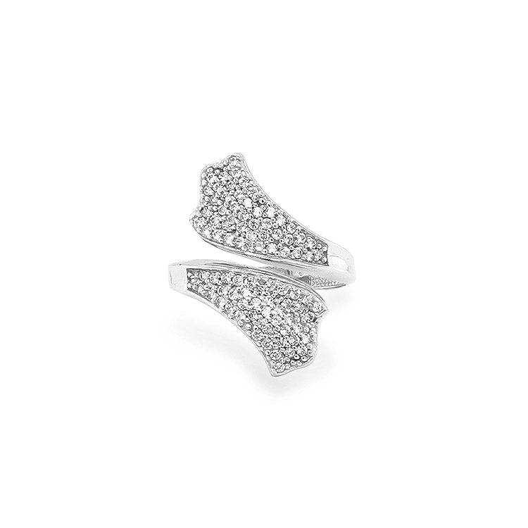 Gold Ring with Zircons