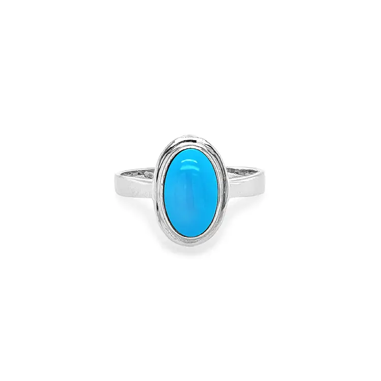 Golden Ring with Turquoise
