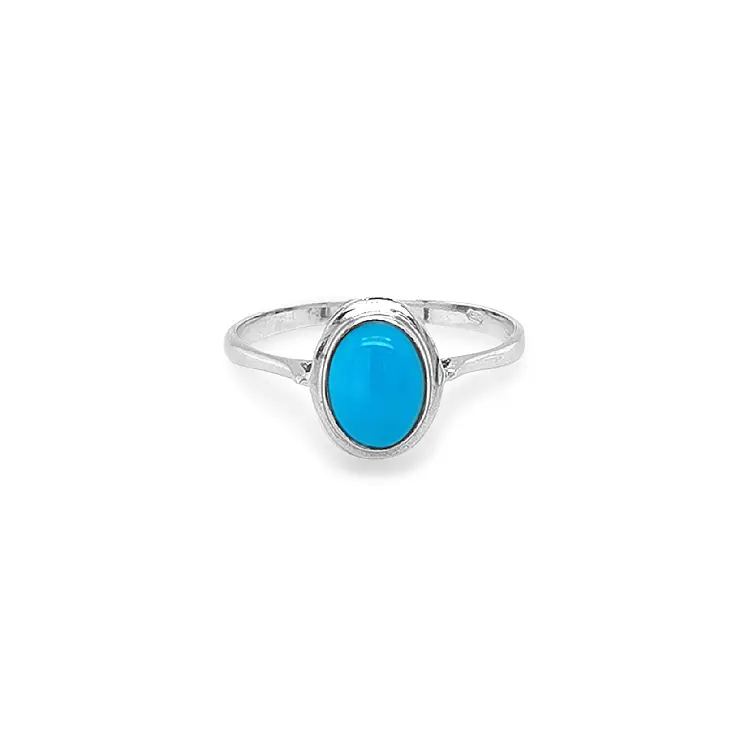 Golden Ring with Turquoise