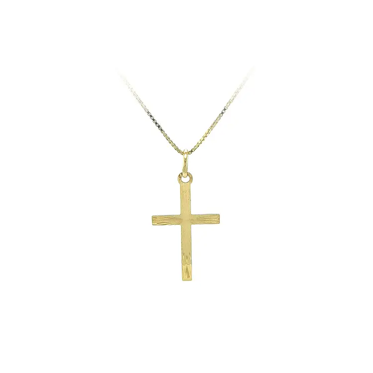 Gold Cross Pendant