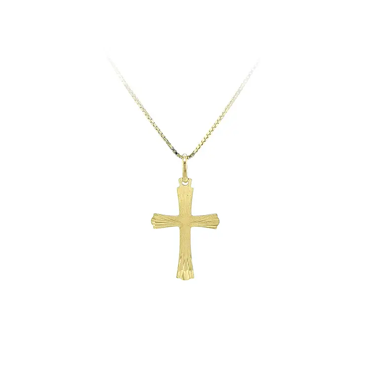 Gold Cross Pendant