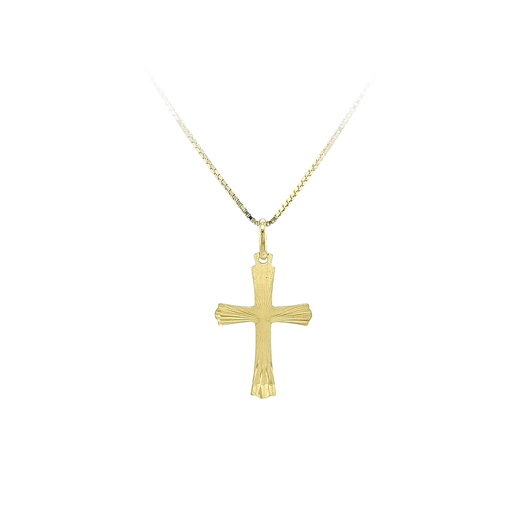 Gold Cross Pendant