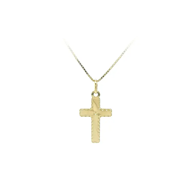 Gold Cross Pendant