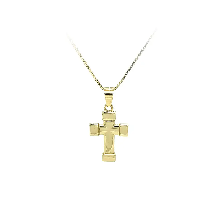 Gold Cross Pendant