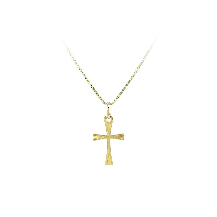 Gold Cross Pendant
