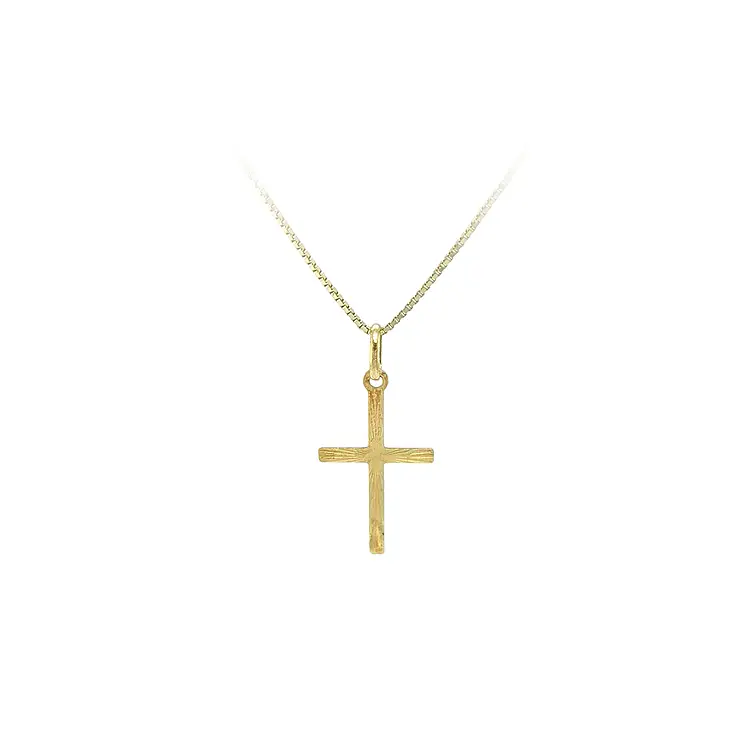 Gold Cross Pendant