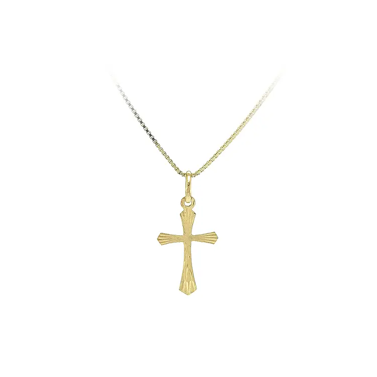 Gold Cross Pendant