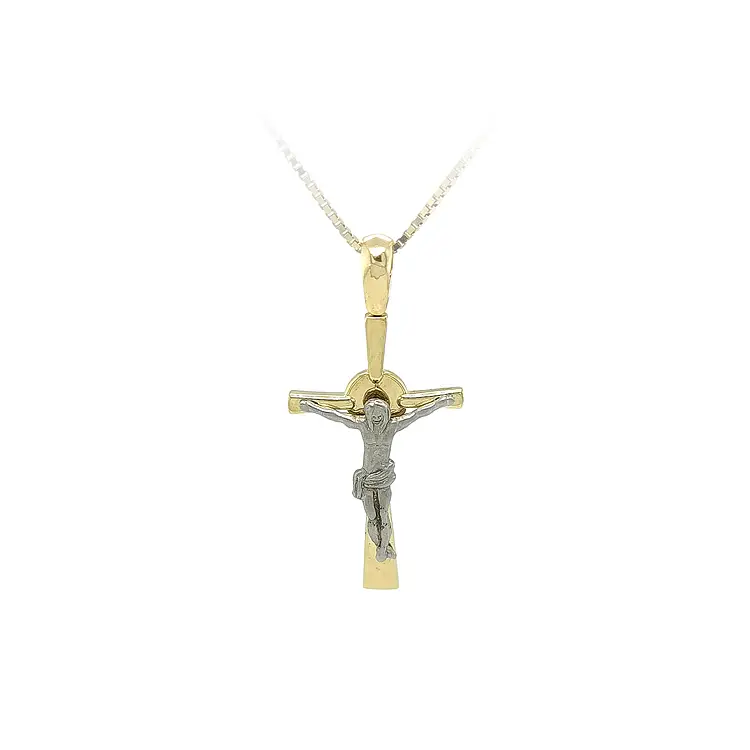 Pendant Cross with Jesus Christ