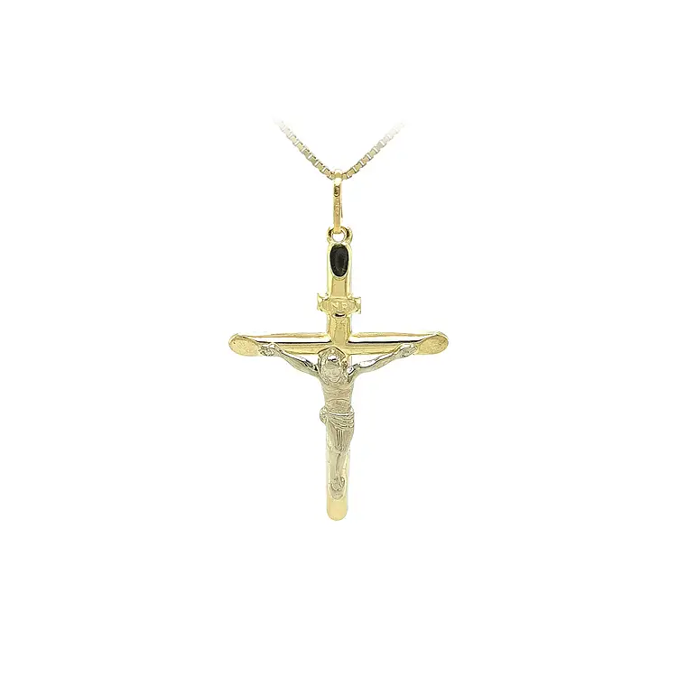 Pendant Cross with Jesus Christ