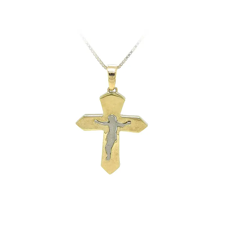 Pendant Cross with Jesus Christ
