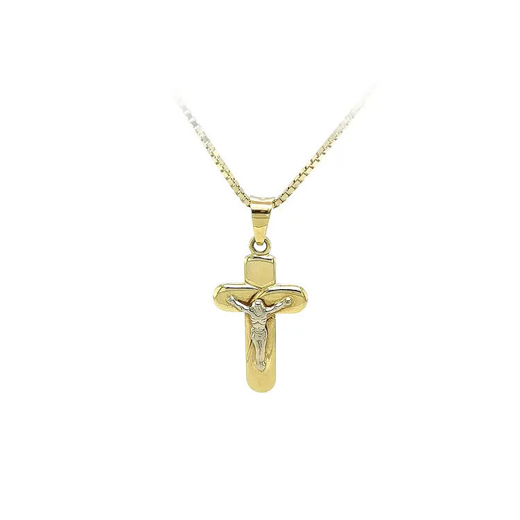 Pendant Cross with Jesus Christ