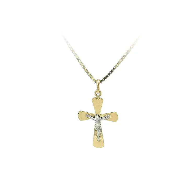 Pendant Cross with Jesus Christ