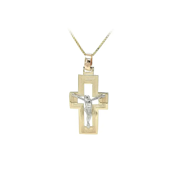 Pendant Cross with Jesus Christ