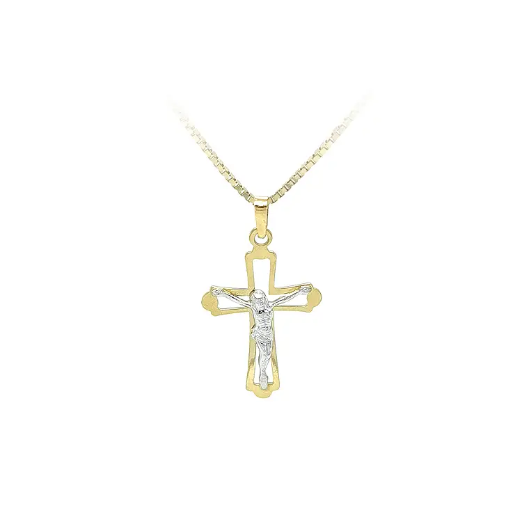 Pendant Cross with Jesus Christ