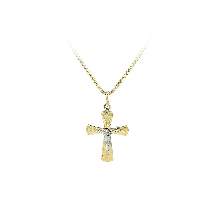 Pendant Cross with Jesus Christ