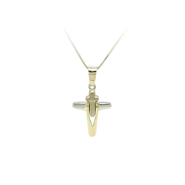 Gold Cross Pendant