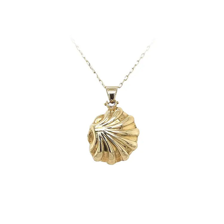 Gold Pendant Shell