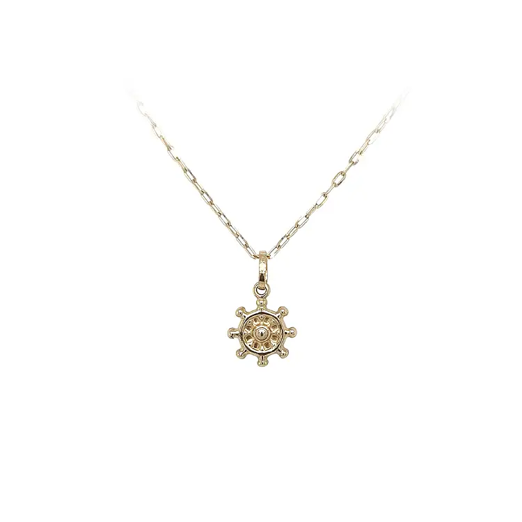 Gold Pendant Rudder