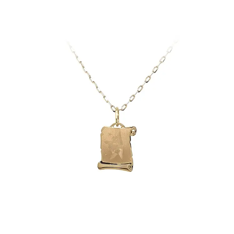 Gold Pendant Sign of the Sagittarius