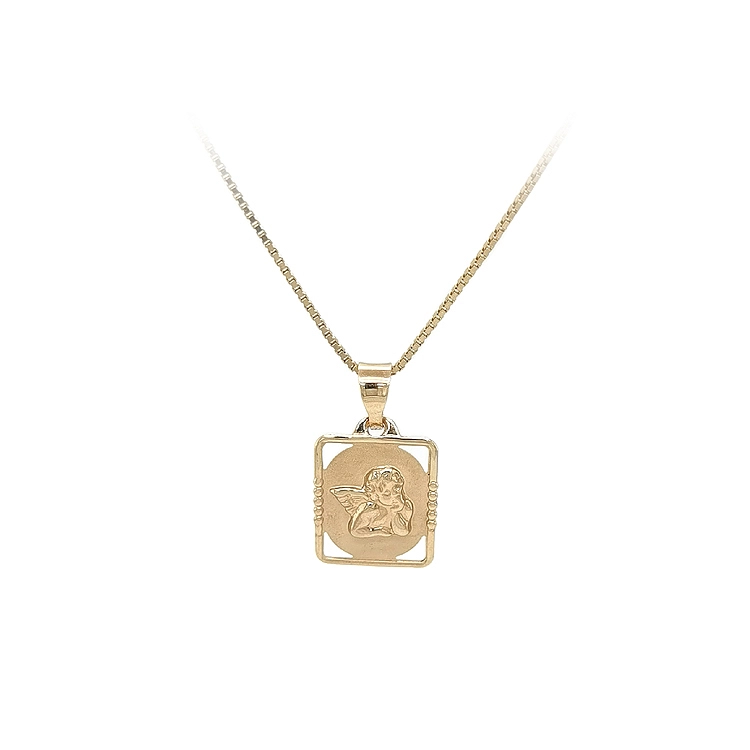 Gold Pendant Angel