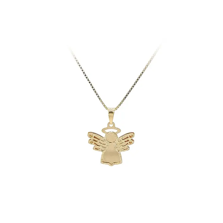 Gold Pendant Angel