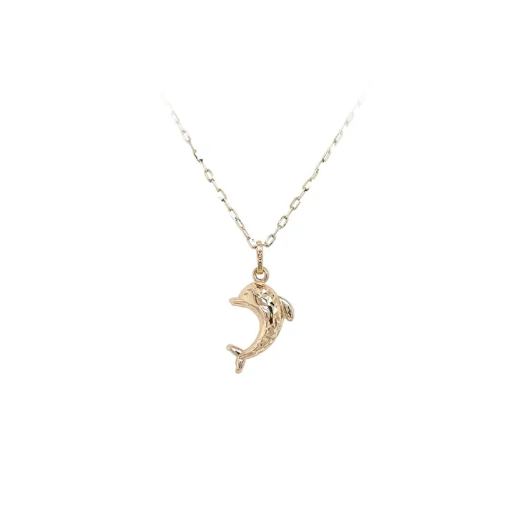 Golden Dolphin Pendant