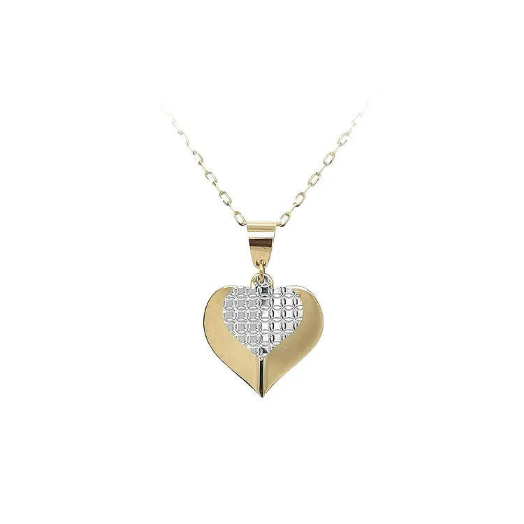 Pendant Heart of Gold Combination