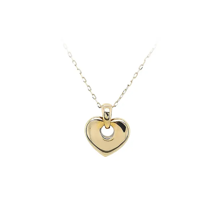 Gold Pendant Heart