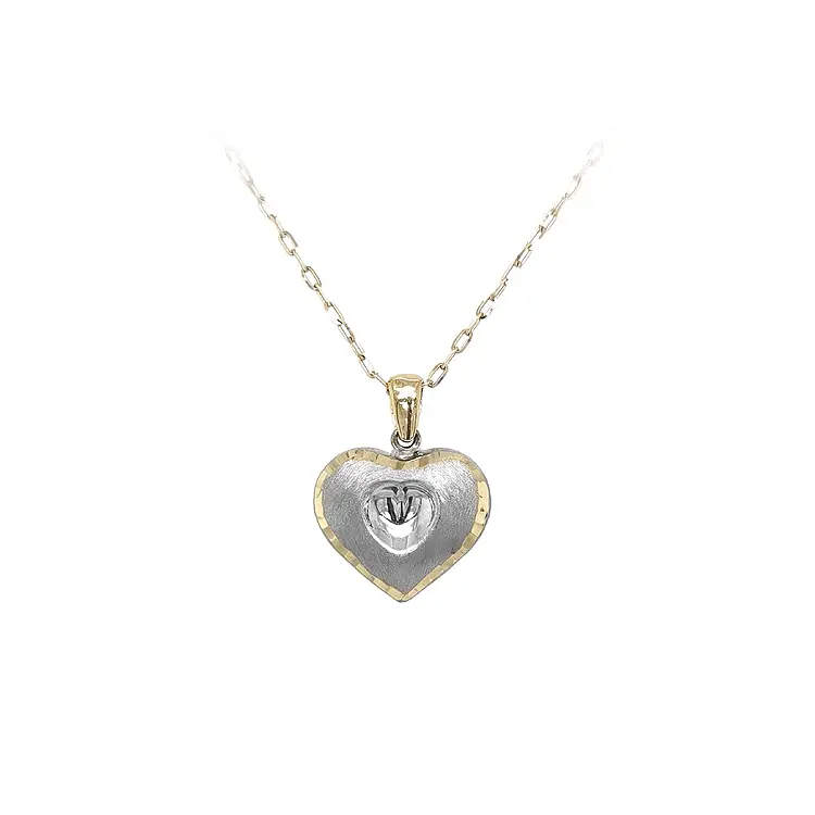 Pendant Heart of Gold Combination
