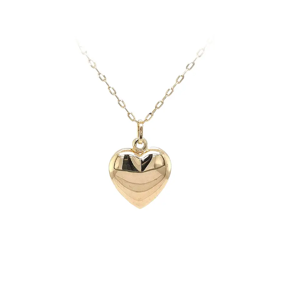 Gold Pendant Heart