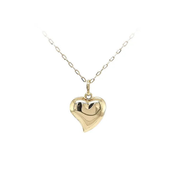 Gold Pendant Heart