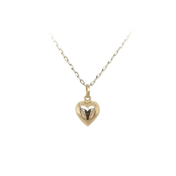 Gold Pendant Heart