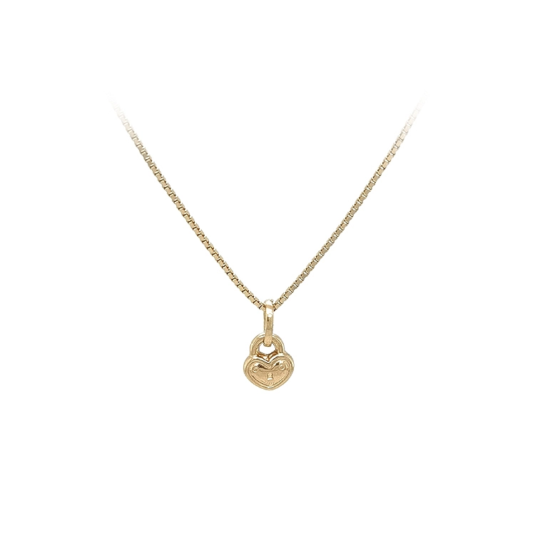 Gold Pendant Castle