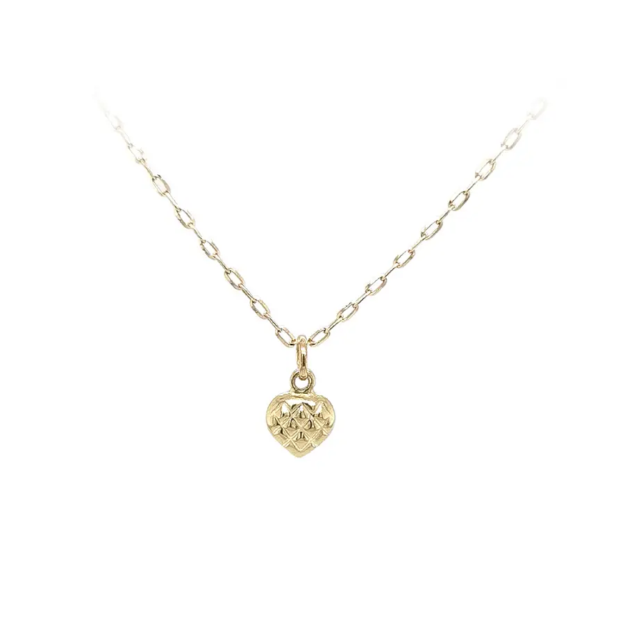 Gold Pendant Heart
